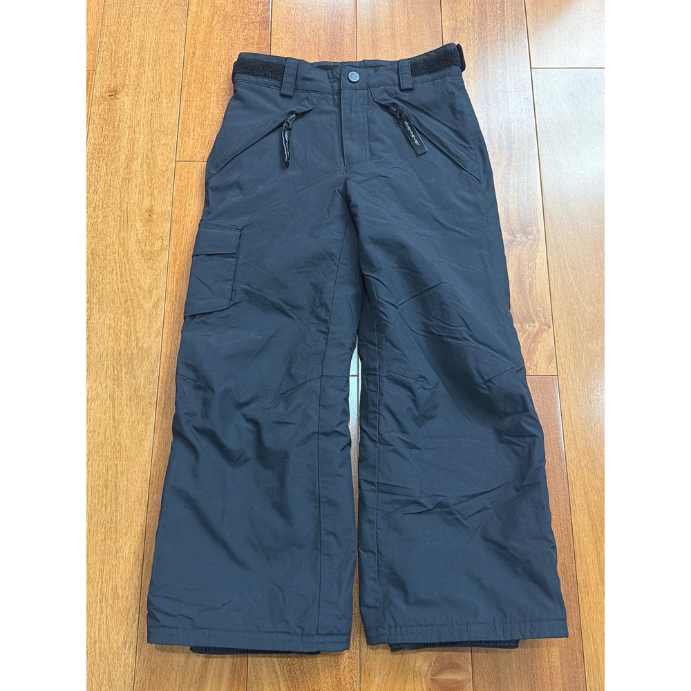 Obermeyer‎ Kids Black Cargo Insulated Ski Snow Waterproof Pants Size XS 6-7